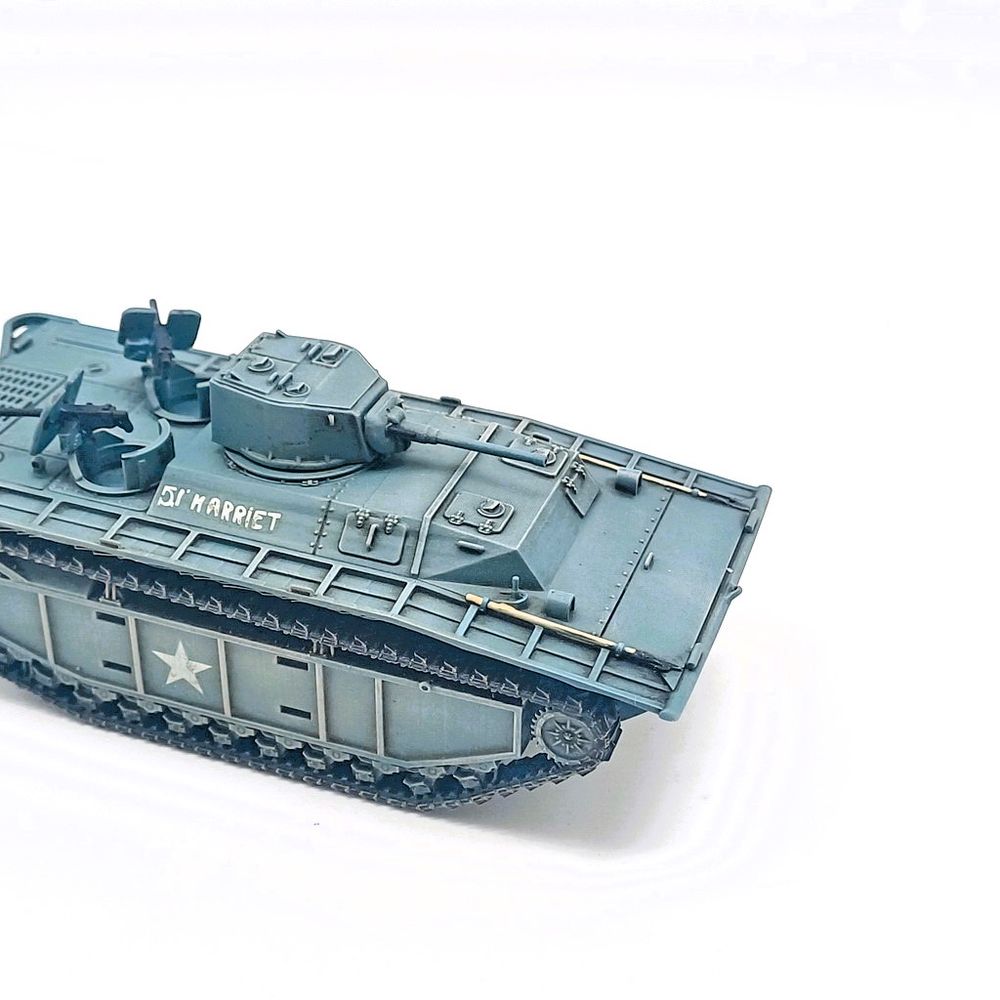 3D Printable LVT(A)-1 Amtrack (Amphibious, US, WW2) by Wargame3d